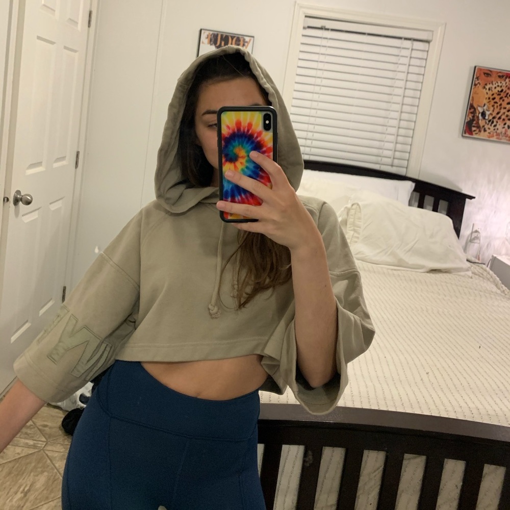 IVY PARK cropped hoodie